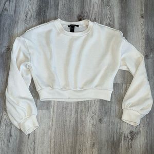 Forever 21 long sleeve crop top